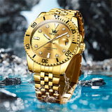OLEVS Watches for Man 9809 Golden