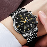 OLEVS Watches for Man 2858 All Black