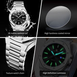 OLEVS Watches for Man 3613 Black