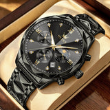 OLEVS Watches for Man 2730 All Black