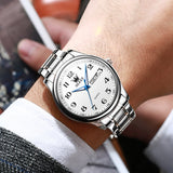 Silver Strap - White Dial Silver Trim