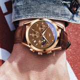 Gold Strap - Full Rose Dial