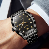 OLEVS Watches for Man 5528 Golden Black