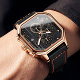 OLEVS Watches for Man 9950 Rose Black