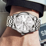 OLEVS Watches for Man 5513 White