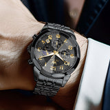 OLEVS Watches for Man 3676 All Black