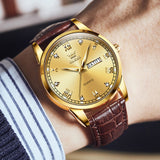 OLEVS Watches for Man 6896 Golden