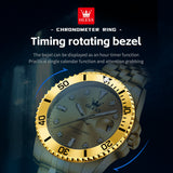 OLEVS Watches for Man 9809 Golden