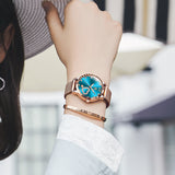 OLEVS Watches for Woman 5189 Rose Blue