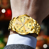OLEVS Watches for Man 9970 Golden