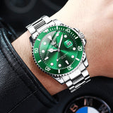 OLEVS Watches for Man 5885 Green
