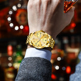 OLEVS Watches for Men 9970-gold