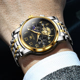 OLEVS Watches for Man 2900 Golden Black