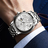 OLEVS Watches for Man 2892 White