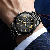 OLEVS Watches for Man 2892 All Black