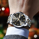 OLEVS Watches for Man 9931 Golden Black