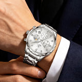 OLEVS Watches for Man 2730 White