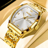 Gold Strap - White Dial Gold Trim