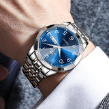 OLEVS Watches for Man 9970 Blue