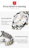 OLEVS Watches for Woman 9931 GL White