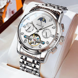 Silver Strap - White Dial Silver Trim