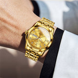 OLEVS Watches for Man 5513 Golden
