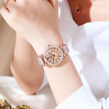 Rose Strap-Full Rose Diamond stone surface