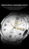 Two Tone Strap - White Dial Silver Trim