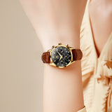 OLEVS Watches for Woman 5532 Golden Black