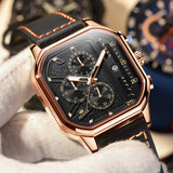 OLEVS Watches for Man 9950 Rose Black
