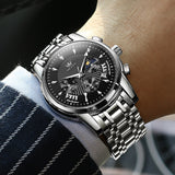 OLEVS Watches for Man 2892 Black