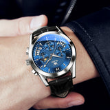 OLEVS Watches for Man 2876 Blue