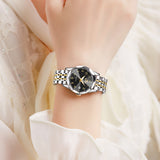 OLEVS Watches for Woman 9970 GoldenBlack