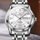 Silver Strap - White Dial Silver Trim