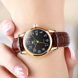 OLEVS Watches for Woman 5566 Golden Black