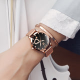 OLEVS Watches for Woman 5189 Rose Black