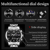 OLEVS Watches for Man 2858 Black
