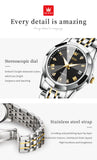 OLEVS Watches for Woman 9931 GL Golden Black