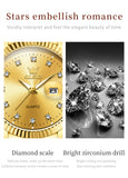 OLEVS Watches for Woman 5526 Golden