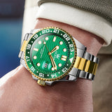 OLEVS Watches for Man 3610 Golden Green