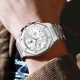 OLEVS Watches for Man 3626 White