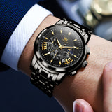 OLEVS Watches for Man 2892 All Black