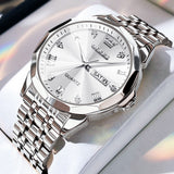 Silver Strap - White Dial Silver Trim