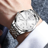 OLEVS Watches for Man 9931 White