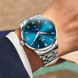 OLEVS Watches for Man 3646 Blue