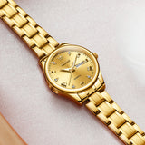 OLEVS Watches for Woman 5563 Golden