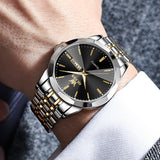 OLEVS Watches for Man 3615 Golden Black