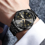 OLEVS Watches for Man 9970 All Black