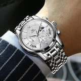 OLEVS Watches for Man 2892 White