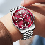 OLEVS Watches for Man 9809 Red